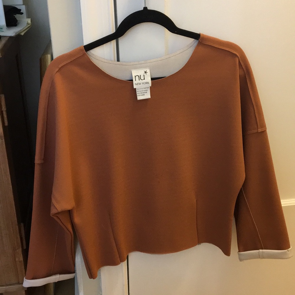 Vintage inspired scuba top